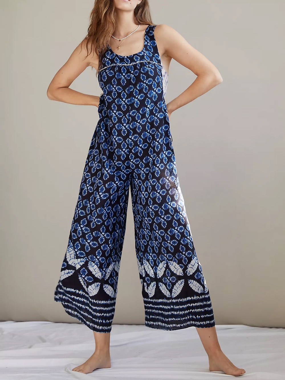 Anthropologie Bristol Wide Leg Jumpsuit Size XS